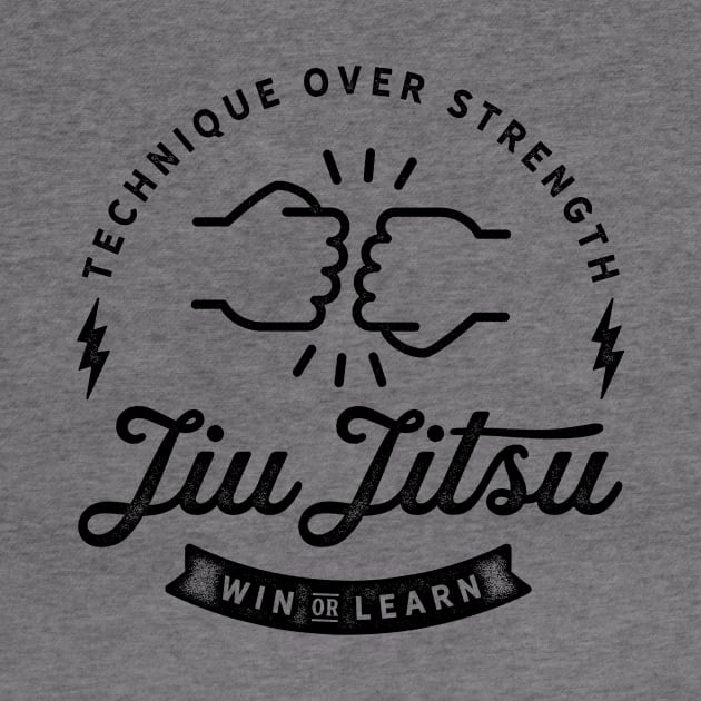 Jiu Jitsu: Technique over strength / Win or Learn by SurfYogaBJJ